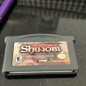 HQ The Revenge of Shinobi Game Cartridge - Gray